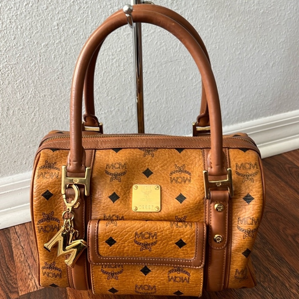MCM Boston Satchel Bag ✨✨